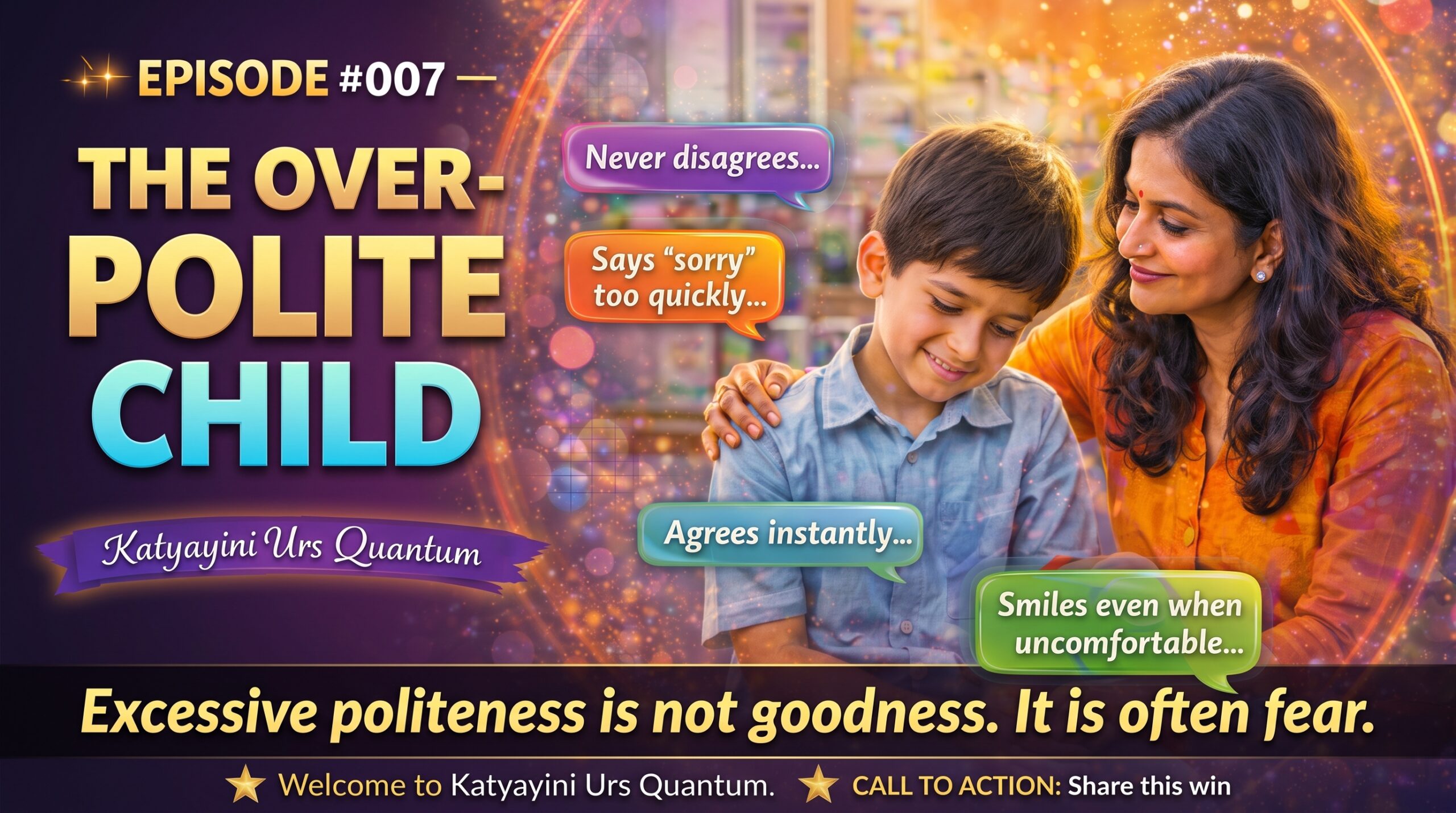 𝗘𝗣𝗜𝗦𝗢𝗗𝗘 #007 — 𝗧𝗛𝗘 𝗢𝗩𝗘𝗥-𝗣𝗢𝗟𝗜𝗧𝗘 𝗖𝗛𝗜𝗟𝗗